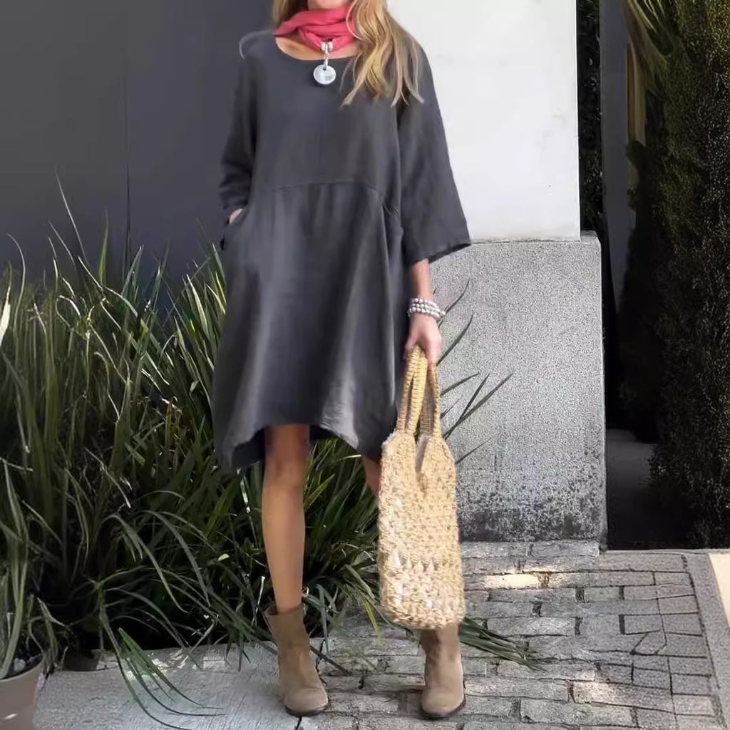 Casual Pocket Dress