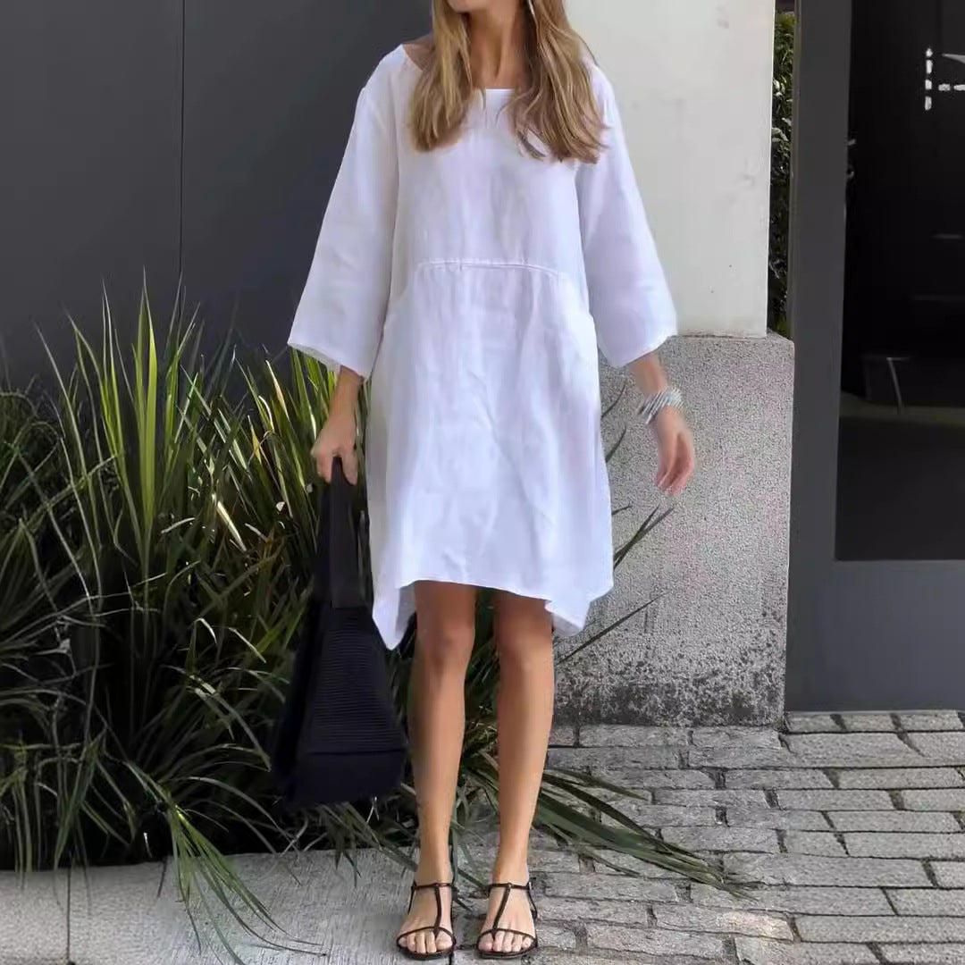 Casual Pocket Dress