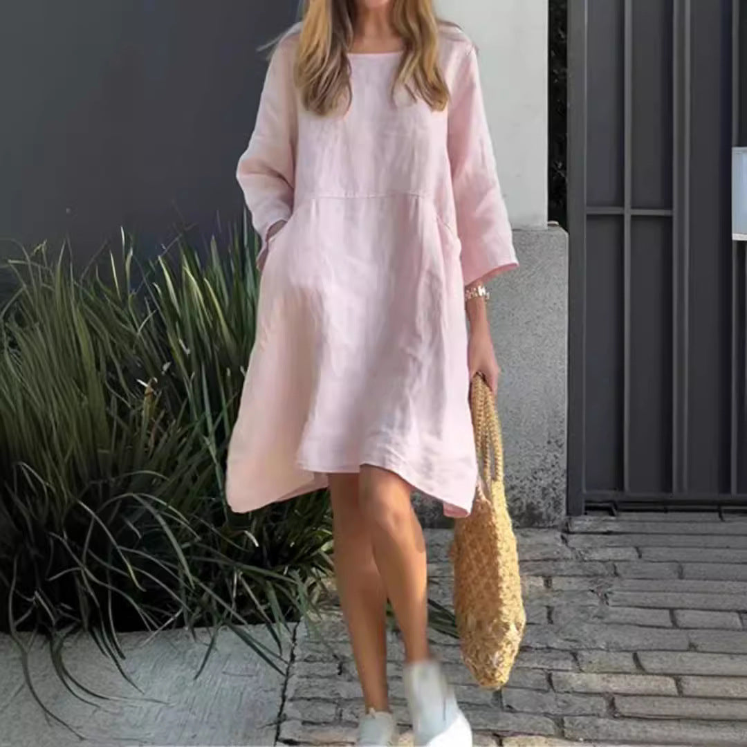 Casual Pocket Dress