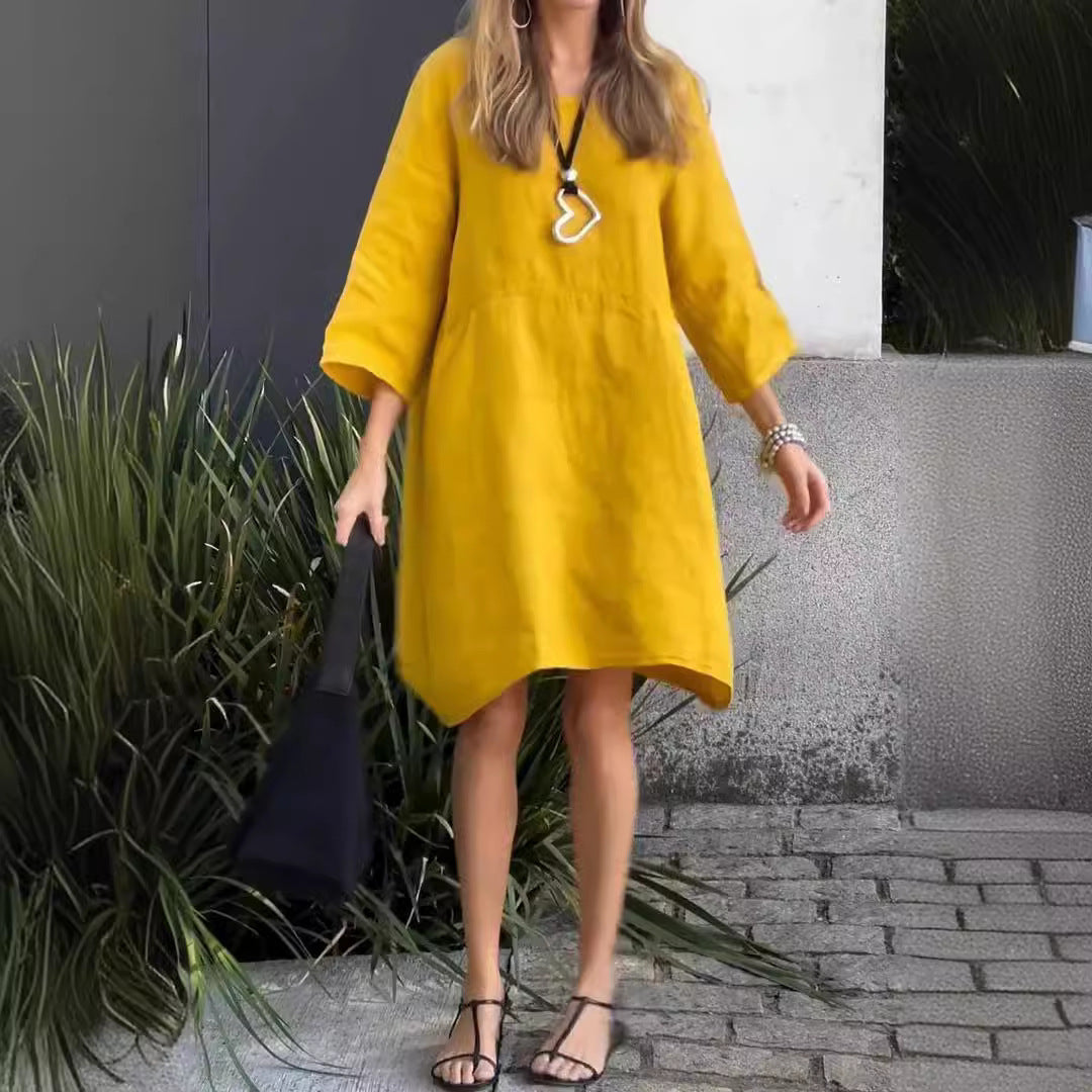 Casual Pocket Dress
