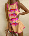 Loose Sleeveless Mid-length Dress