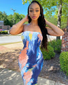 Chest Wrap Dress