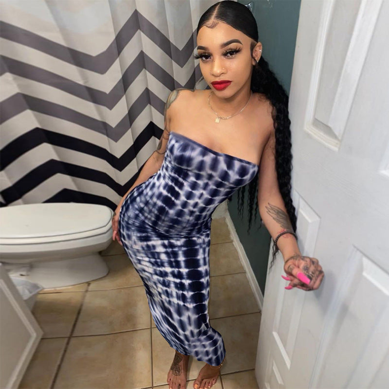 Chest Wrap Dress