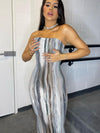 Chest Wrap Dress